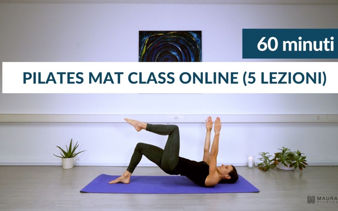 maurapilates corso pilates mat class online 5 lezioni
