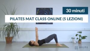 corso di pilates online mat class 30 minuti parte 3